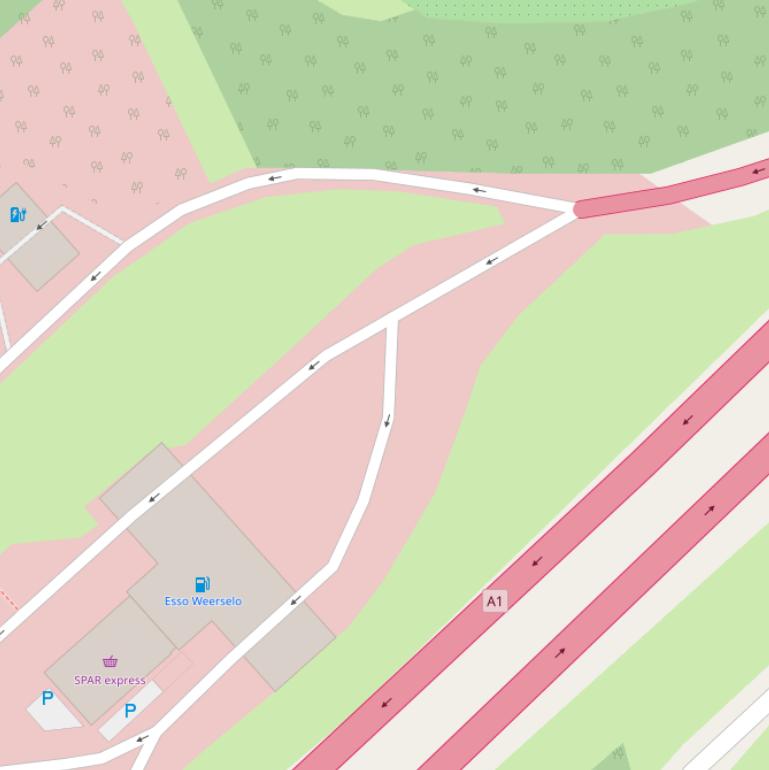 Kaart van  het Veelsveld.