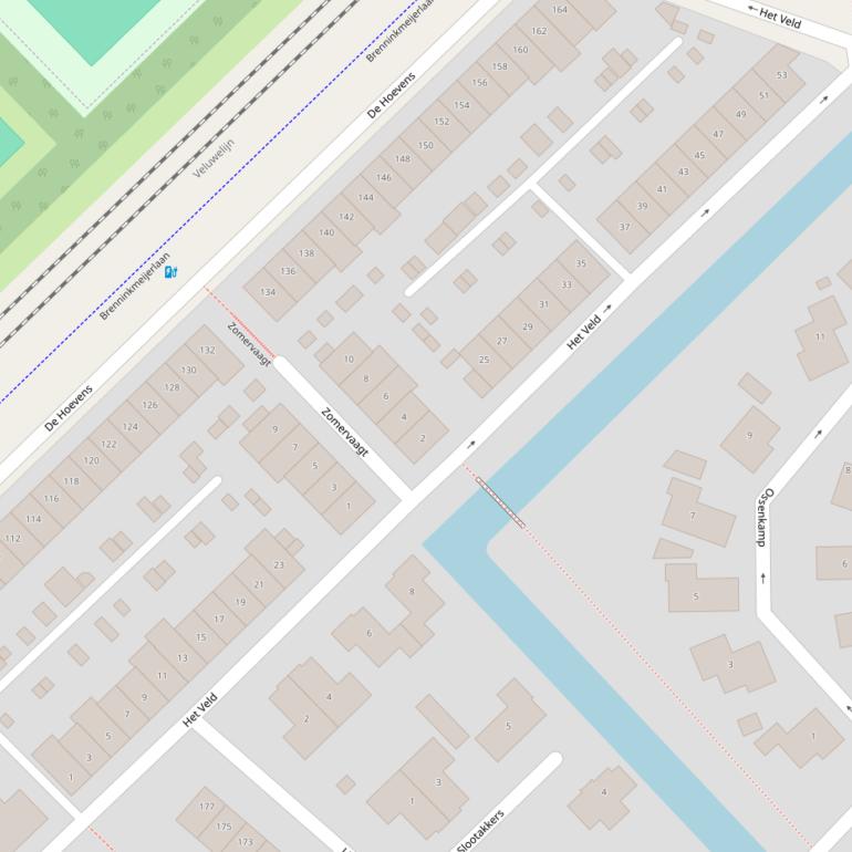 Kaart van  Het Veld.