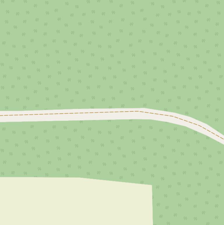 Kaart van de Heukelomse Heikantweg.