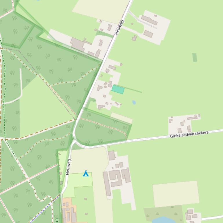 Kaart van de Heulweg.