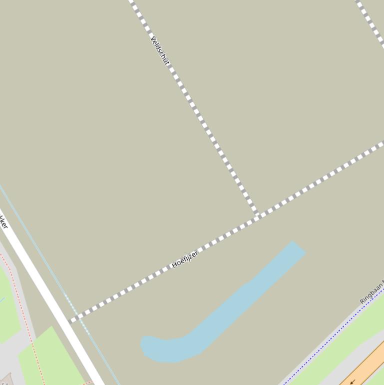 Kaart van  Hoefijzer.