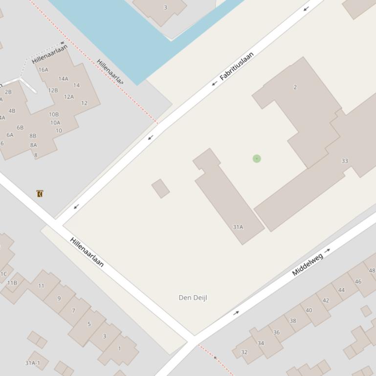 Kaart van  Hof Den Deijl.