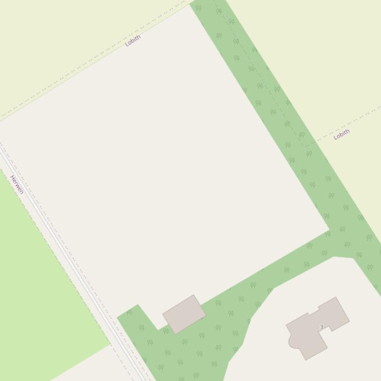 Kaart van  Hof van Ossenwaard.