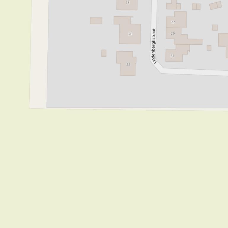 Kaart van  Hofstede Waterloo.