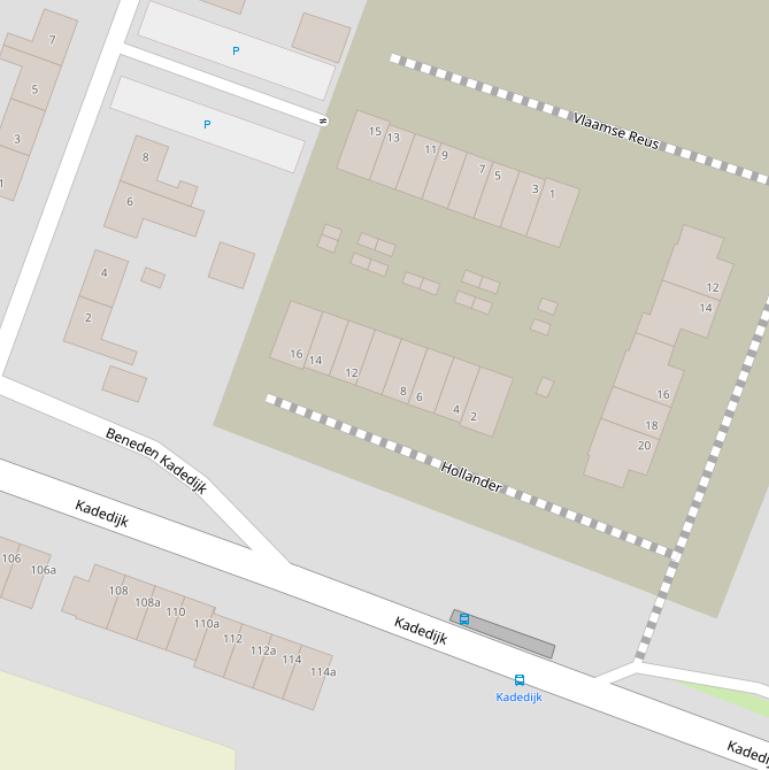 Kaart van  Hollander.