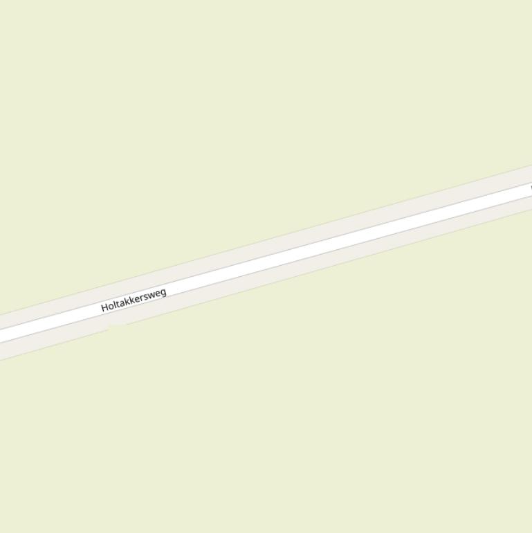 Kaart van de Holtakkersweg.