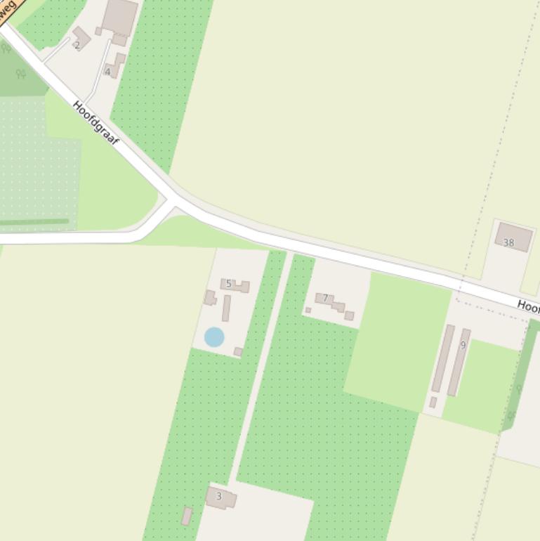 Kaart van  Hoofdgraaf.