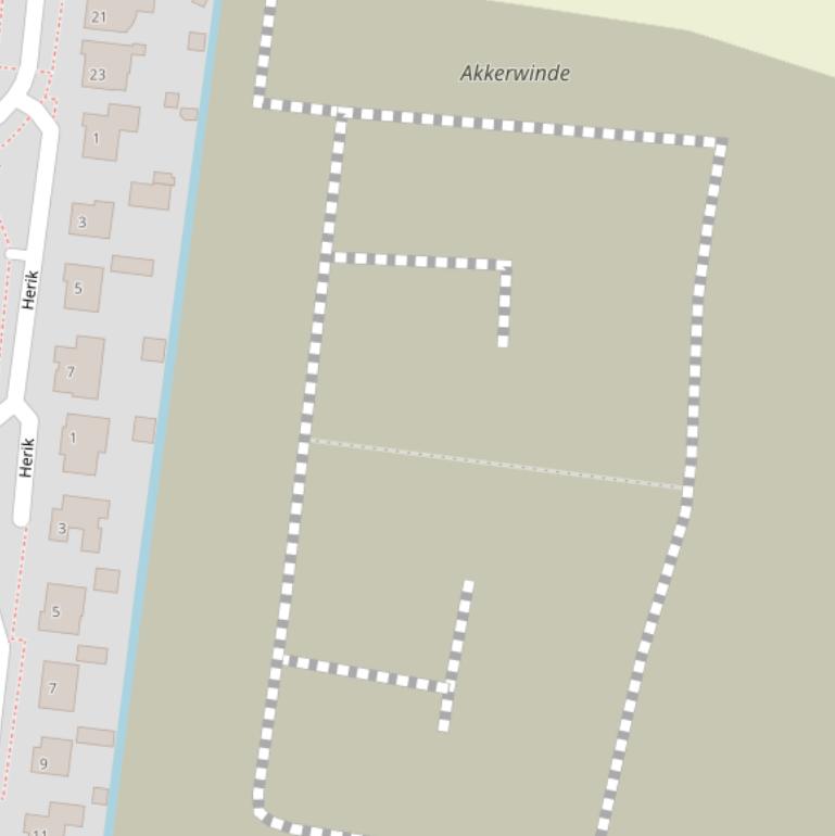 Kaart van  Hooghoef.