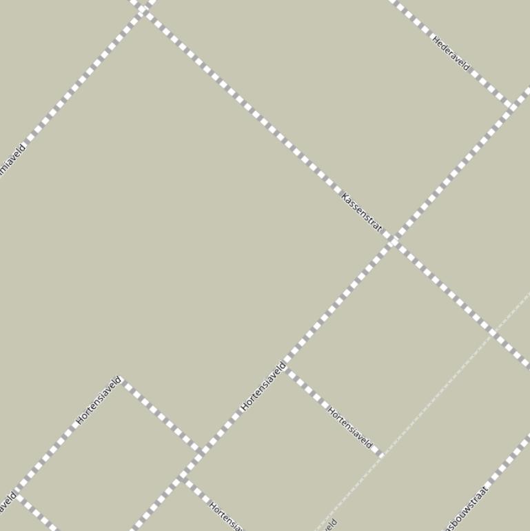 Kaart van het Hortensiaveld.