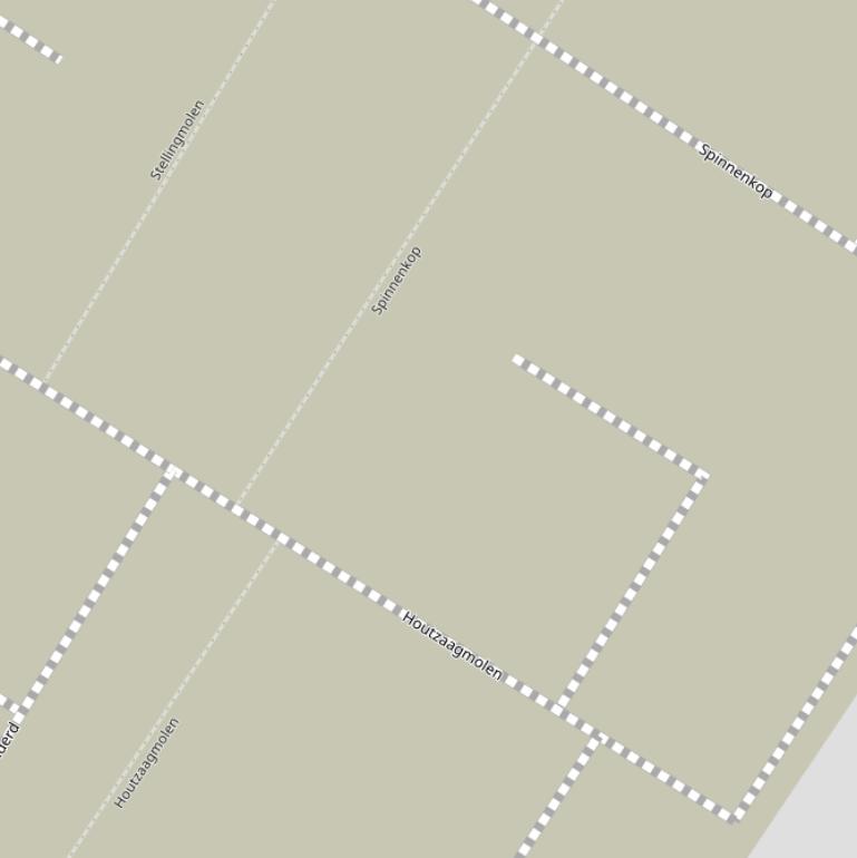 Kaart van  Houtzaagmolen.