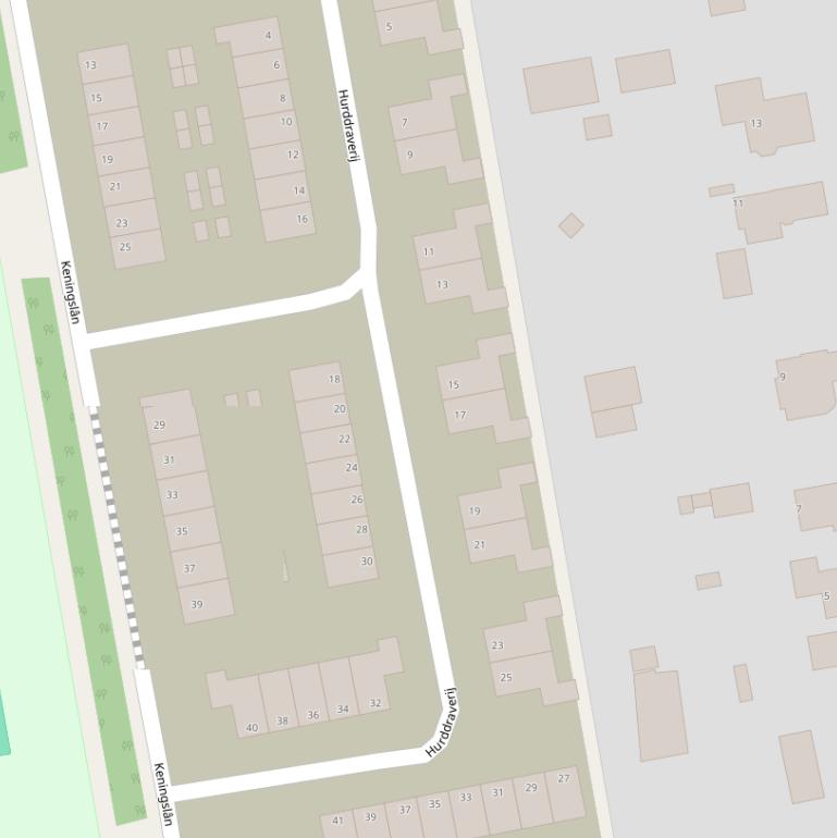 Kaart van  Hurddraverij.