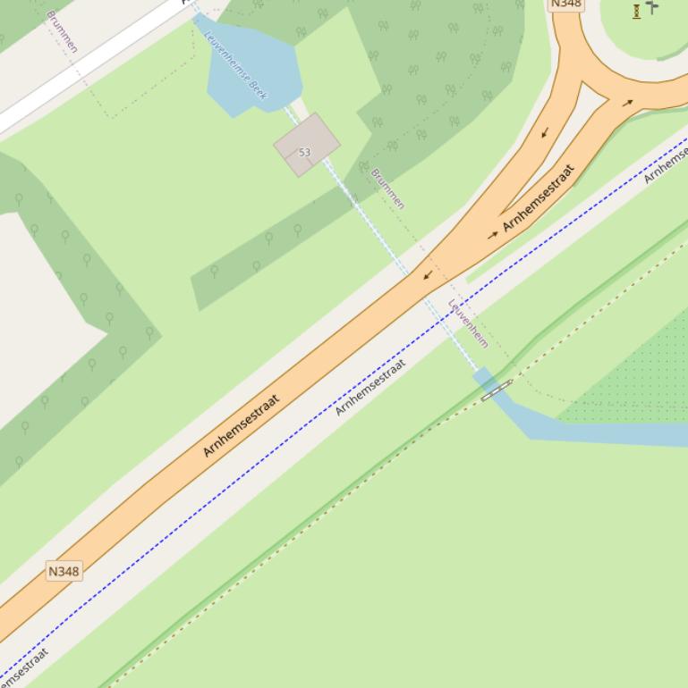 Kaart van  IJsselgouw.