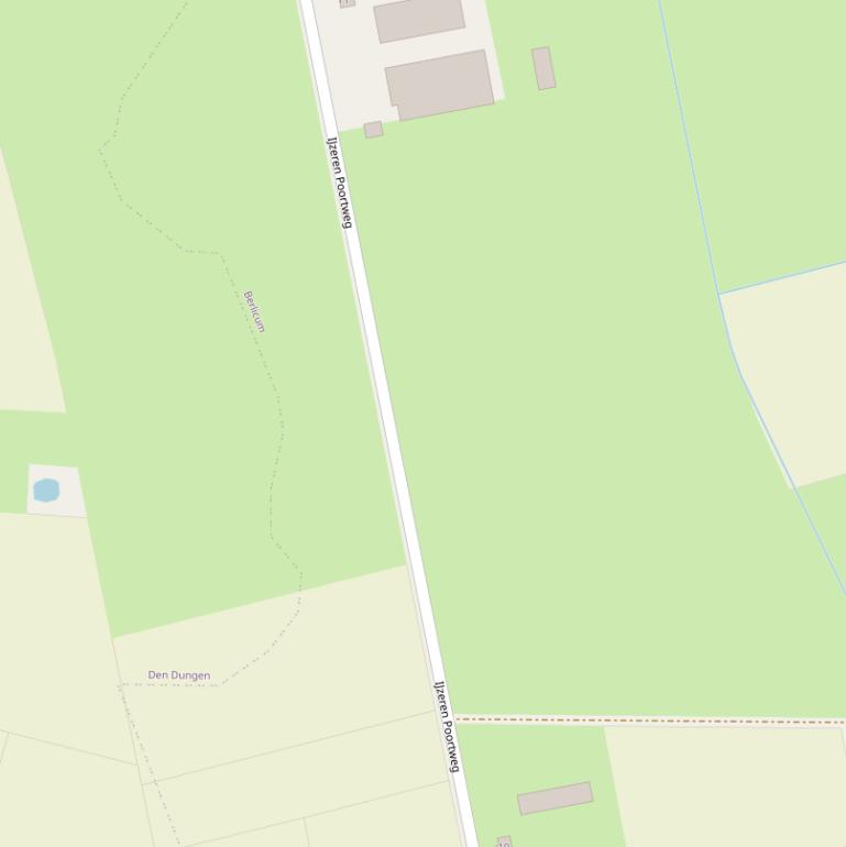 Kaart van  IJzeren Poortweg.