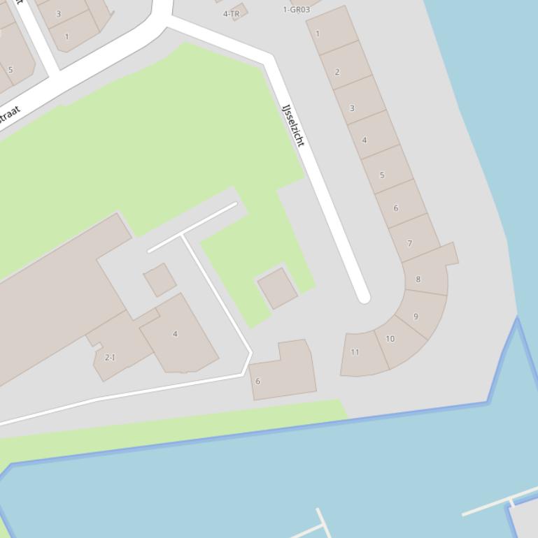 Kaart van het IJzerpad.