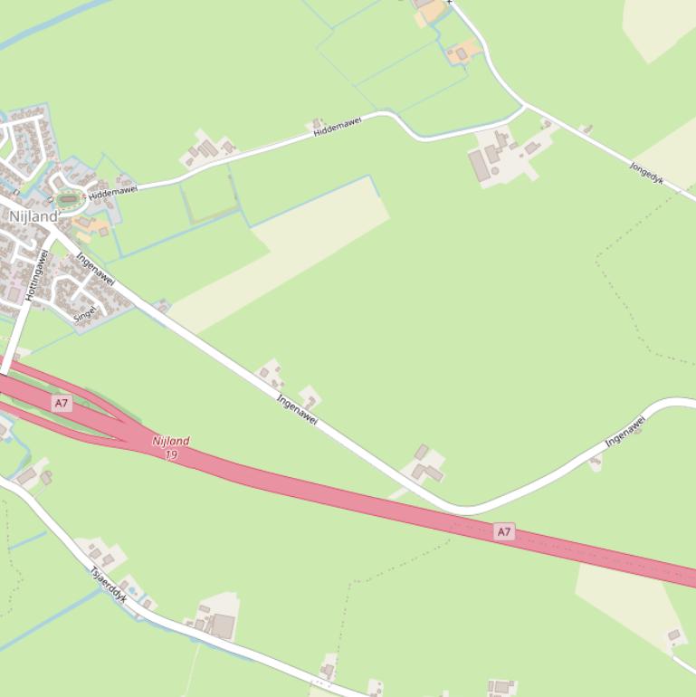 Kaart van  Ingenawei.