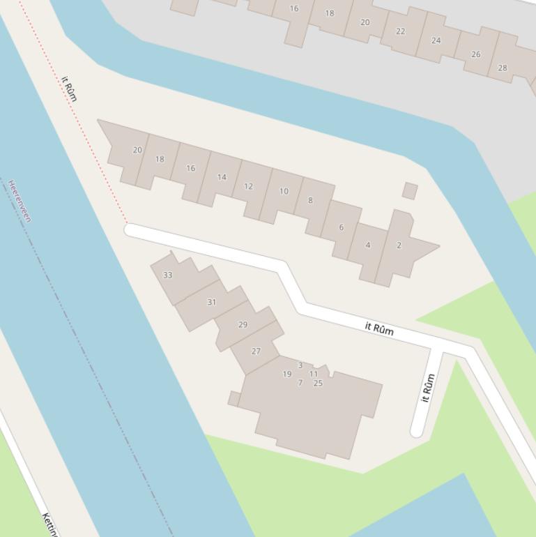 Kaart van  it Rûm.