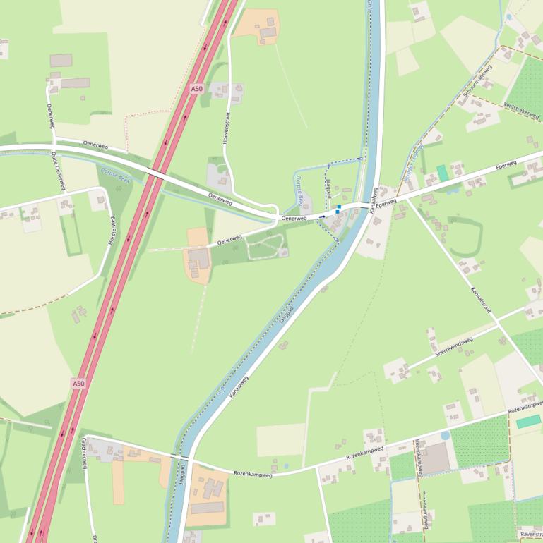 Kaart van het Jaagpad.