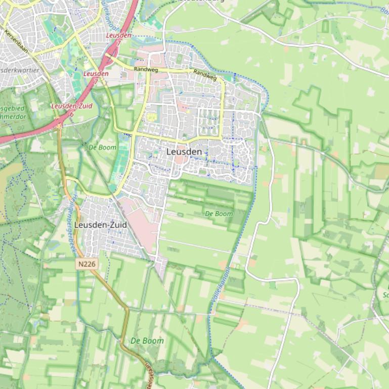 Kaart van het Jaagpad.