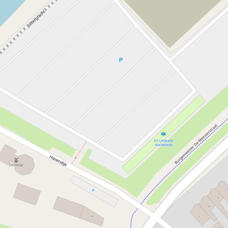 Kaart van de Jacob van Meindertstraat.