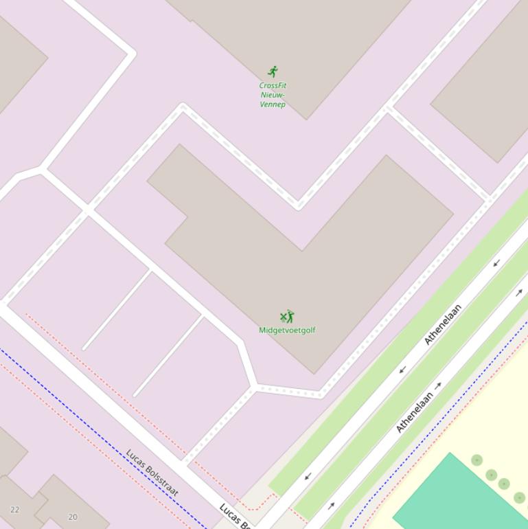 Kaart van  Jan de Koningstraat.