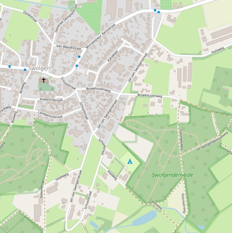 Kaart van de Jan van Swolgenstraat.