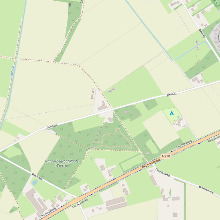 Kaart van  Janslust.