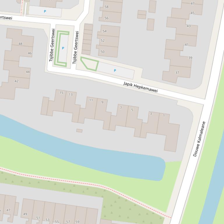 Kaart van  Japik Hepkemawei.