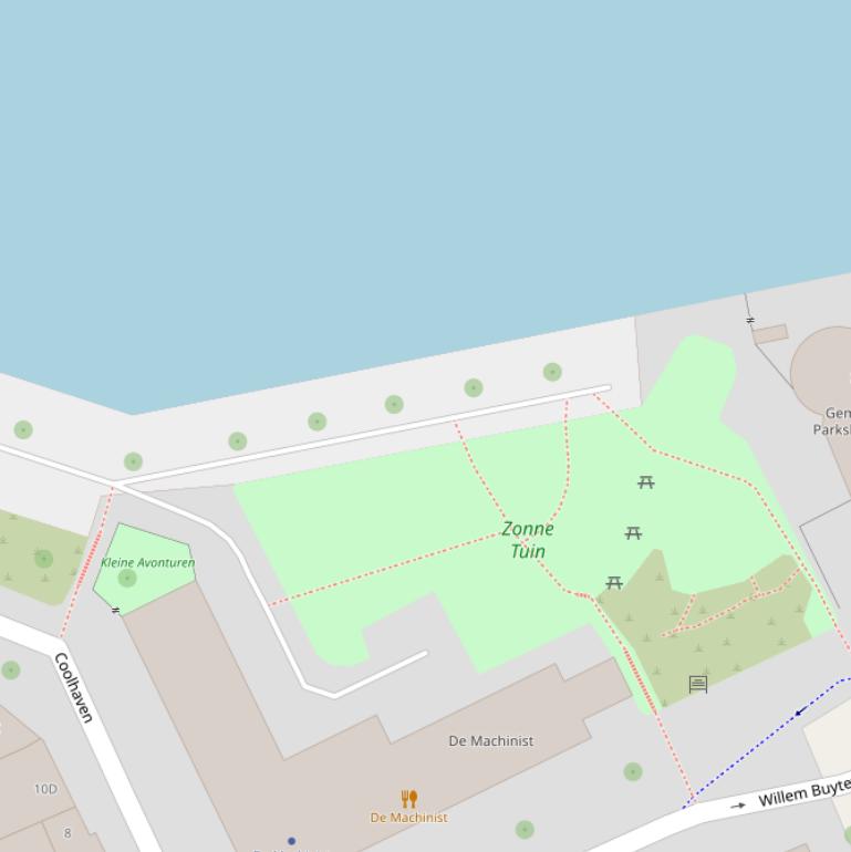 Kaart van de Joeki Simakkade.