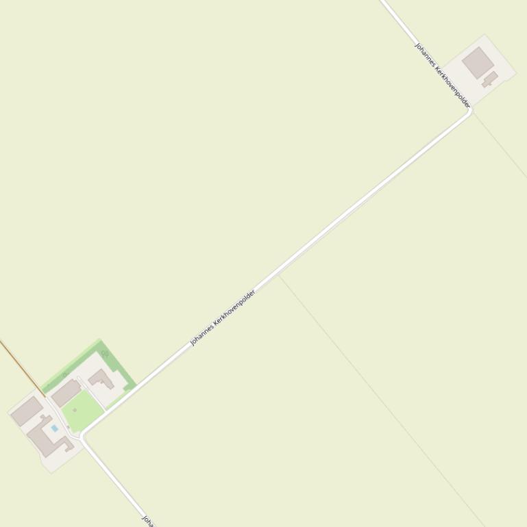 Kaart van  Johannes Kerkhovenpolder.