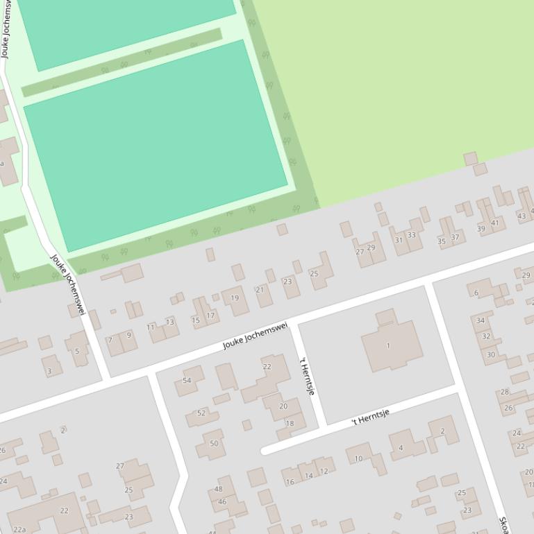 Kaart van  Jouke Jochemswei.