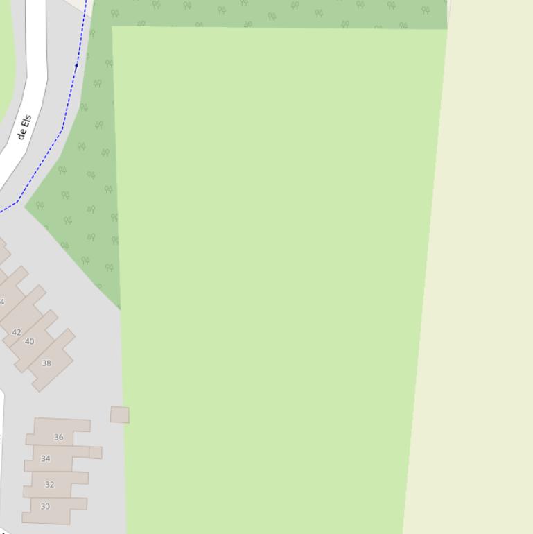 Kaart van de Kamillehof.