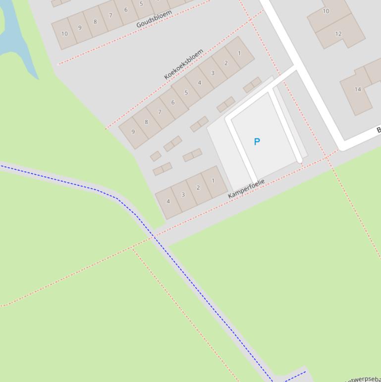 Kaart van  Kamperfoelie.