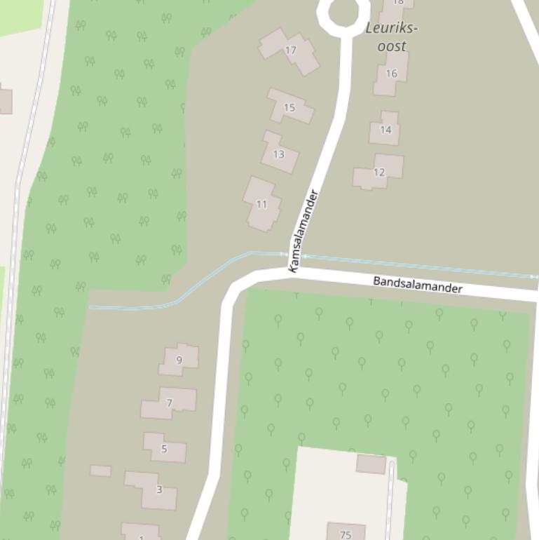 Kaart van  Kamsalamander.