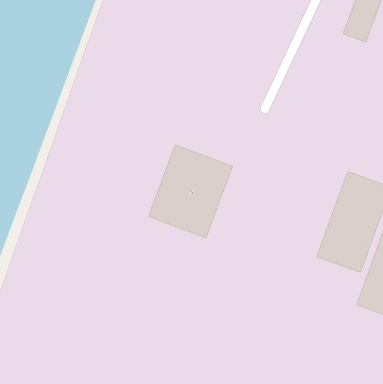 Kaart van de Kanaaleilandweg.