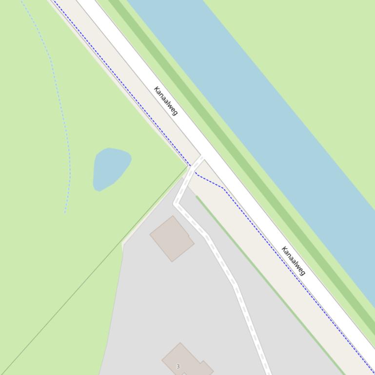 Kaart van  Kanaalweg III.
