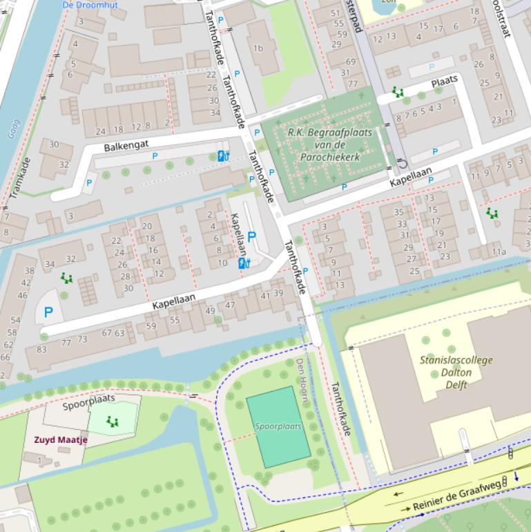 Kaart van de Kapellaan.