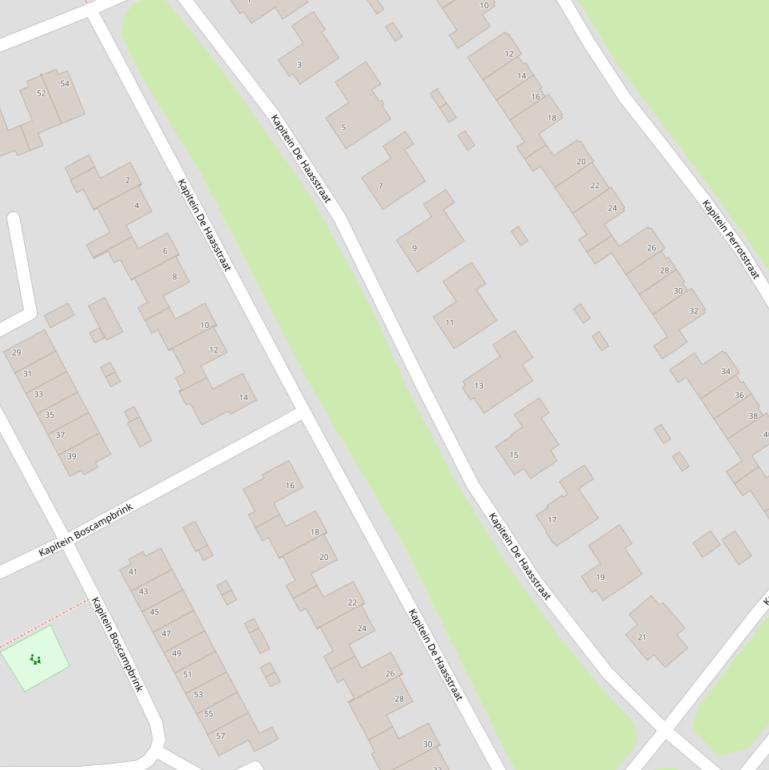 Kaart van  Kapitein De Haasstraat.