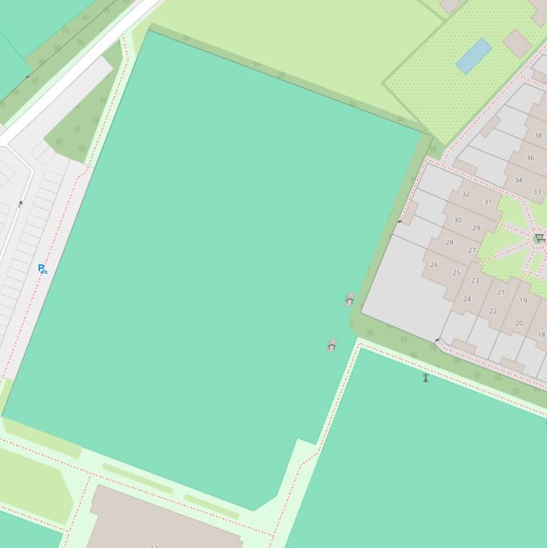 Kaart van de Kappelhofsweg.