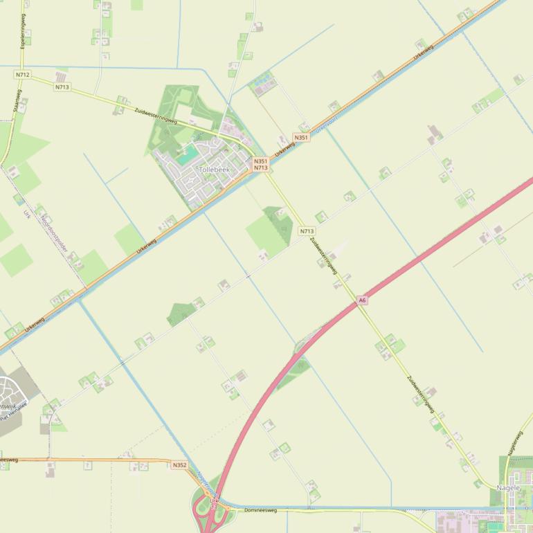 Kaart van de Karel Doormanweg.