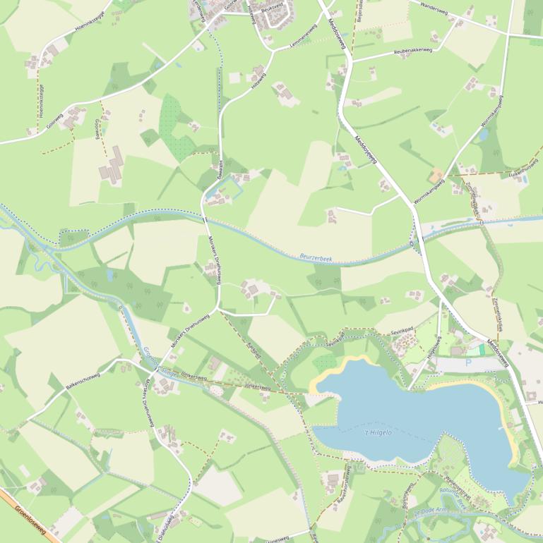 Kaart van het Karkpad.