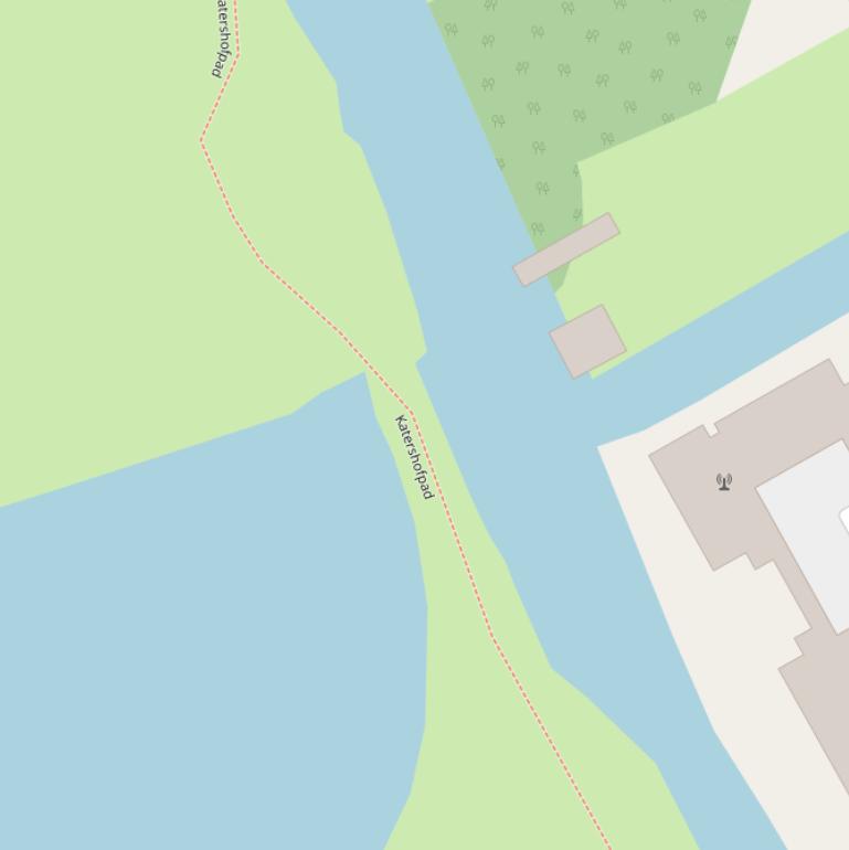 Kaart van het Katershofpad.