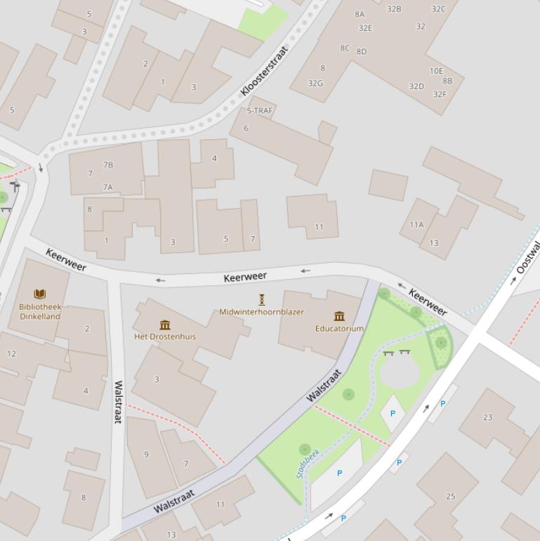 Kaart van  Keerweer.