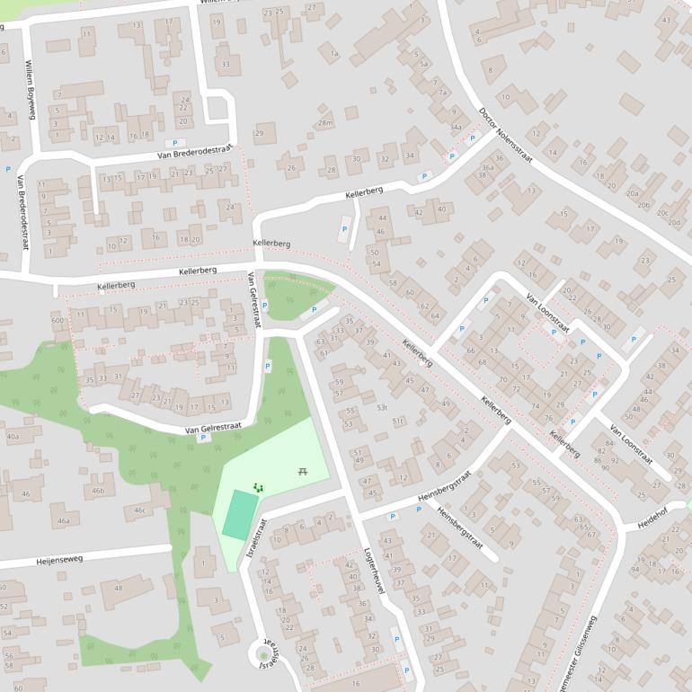 Kaart van  Kellerberg.