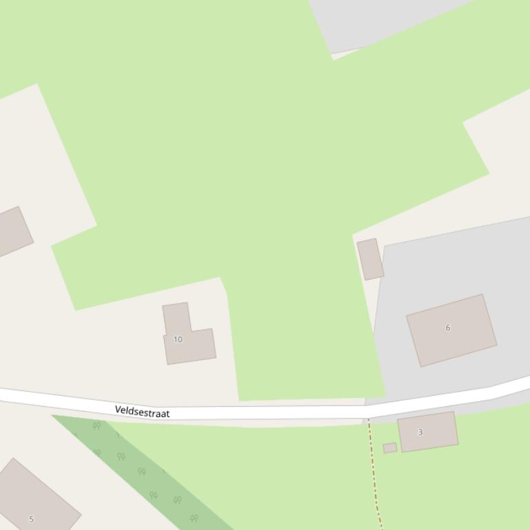 Kaart van de Kerkenweide.