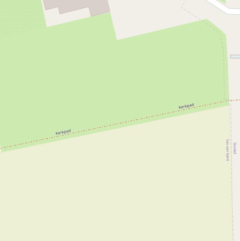 Kaart van het Kerkpad.