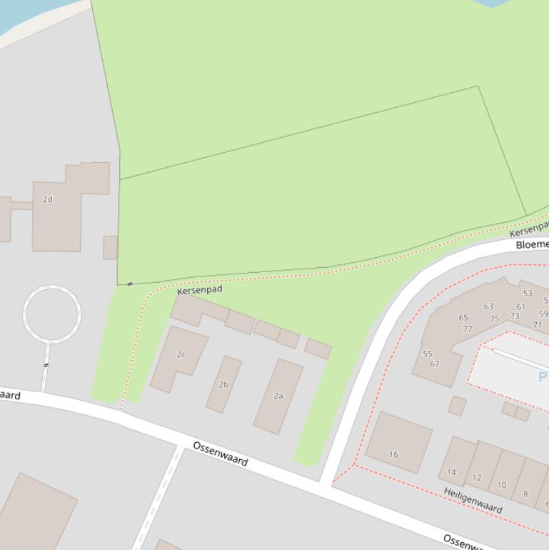 Kaart van  Kersenpaadje.