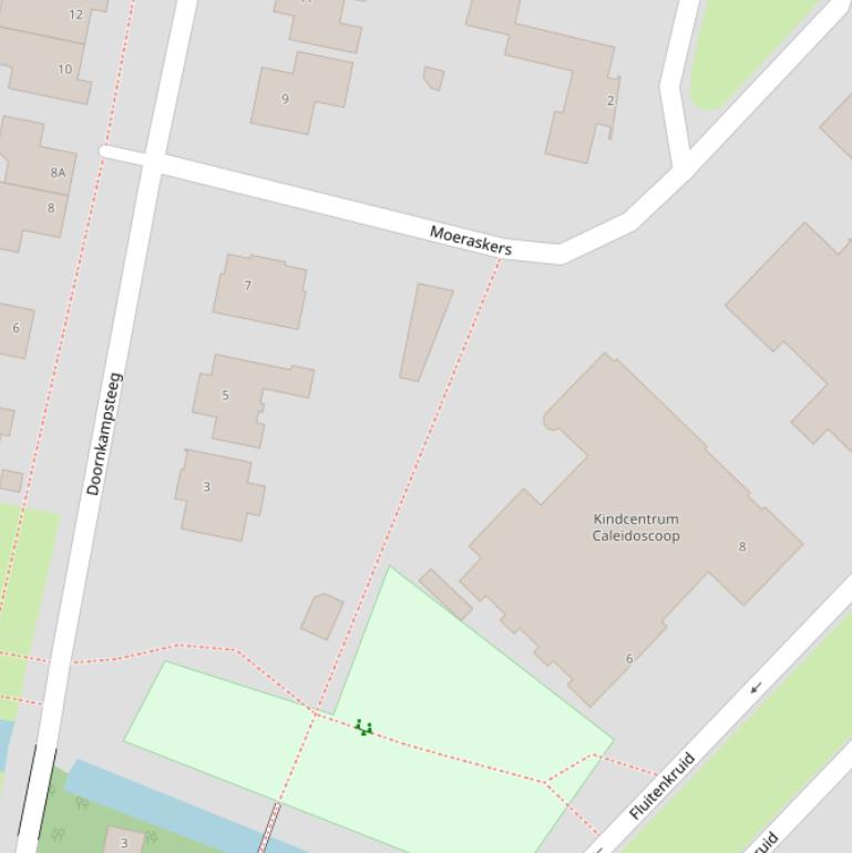 Kaart van  Kikkerbeet.