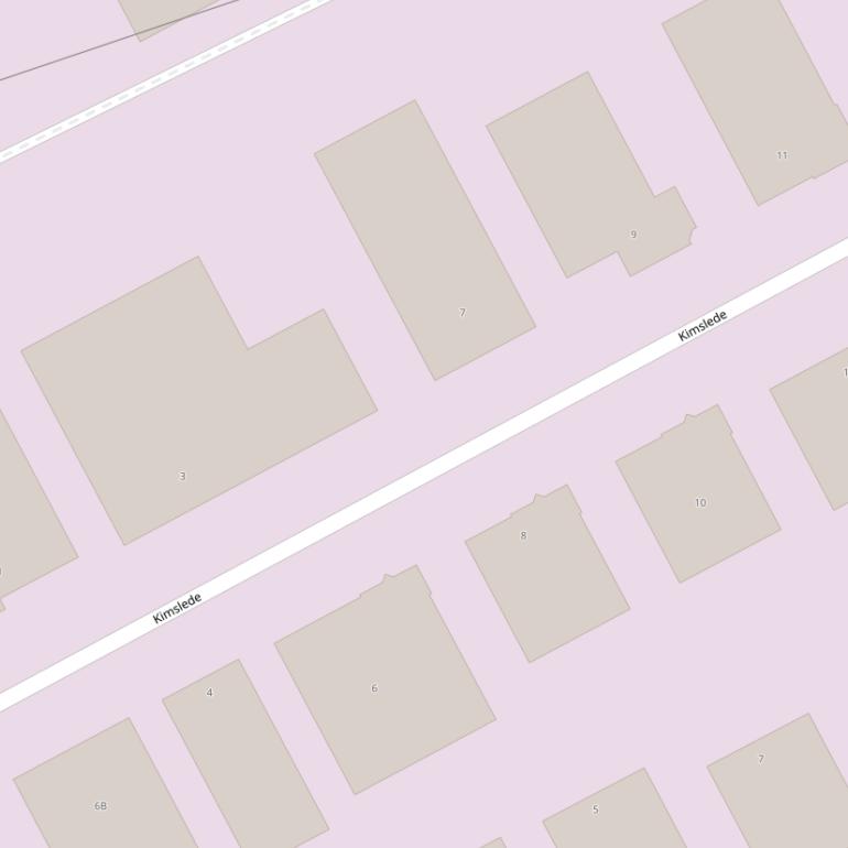 Kaart van  Kimslede.