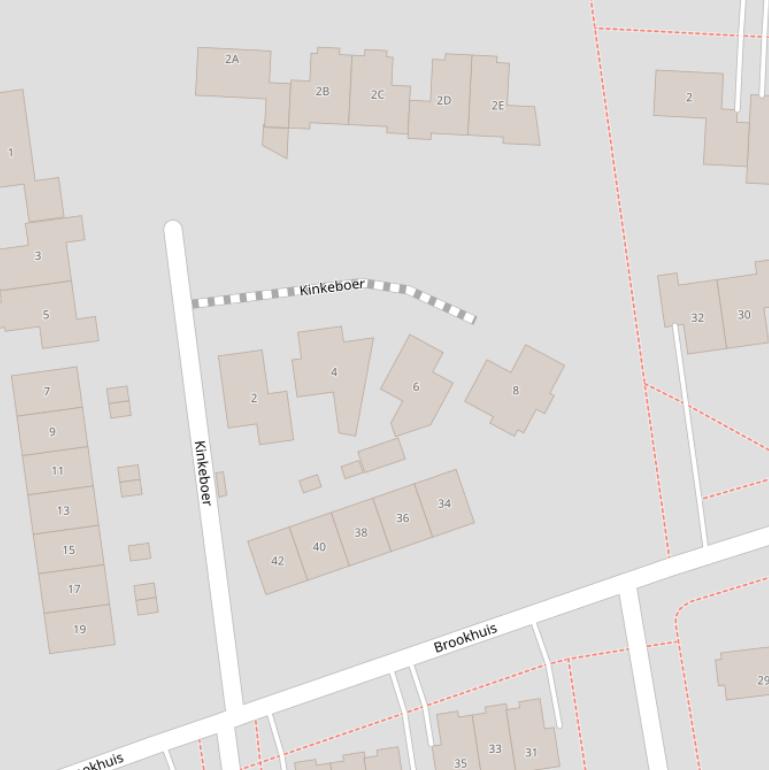 Kaart van  Kinkeboer.