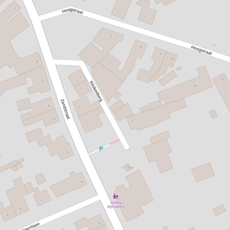 Kaart van  Kitskesberg.